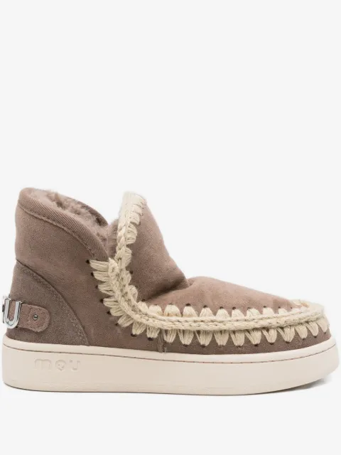 Mou bottines en daim