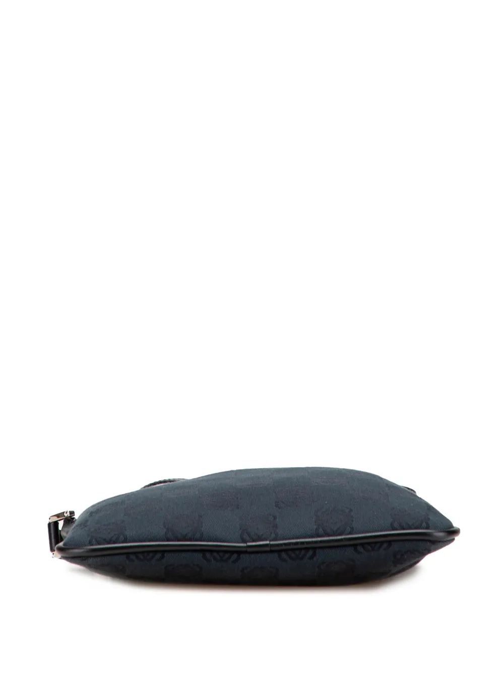 Pre-owned Loewe 2004 Anagram Canvas Crossbody Bag In Blue