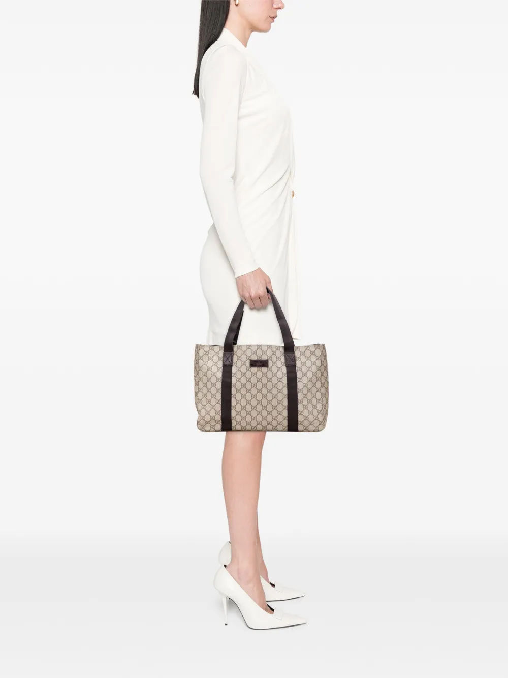 Gucci Pre-Owned 2000-2015 GG Supreme tote bag | Pre-Owned | Image 2