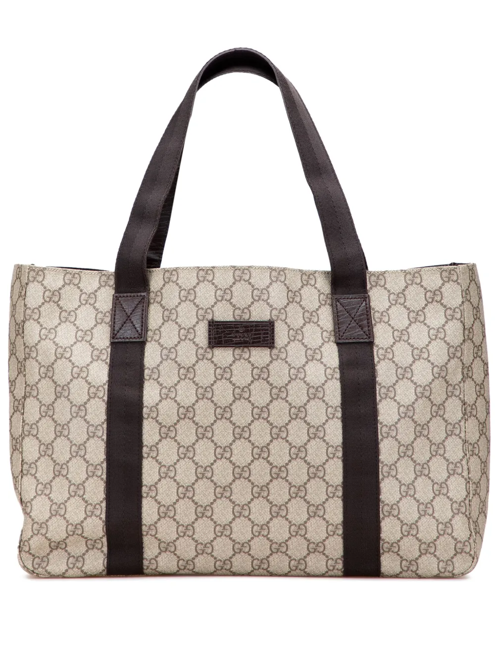 Gucci Pre-Owned 2000-2015 GG Supreme tote bag | Brown | Image 1