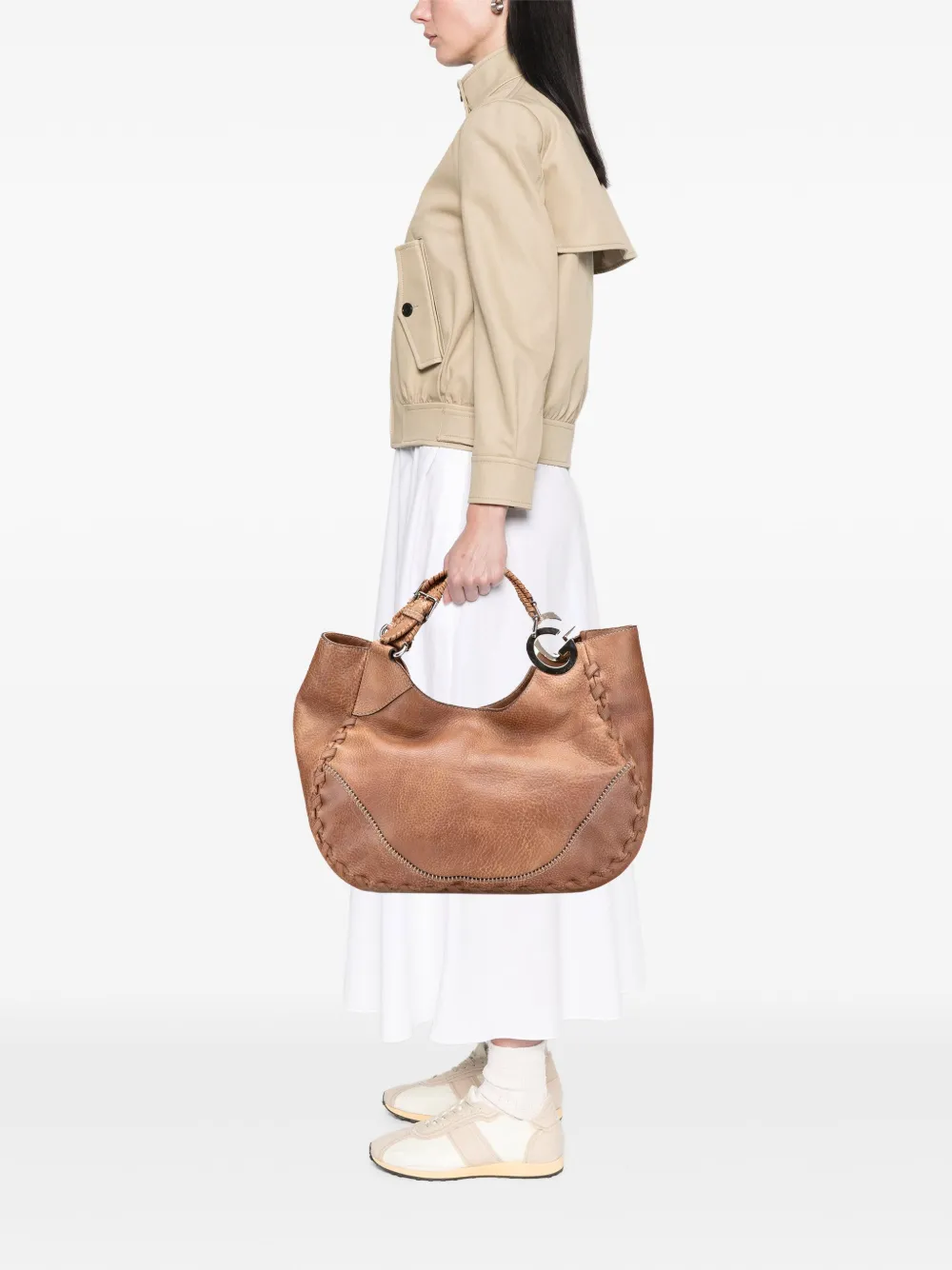 Gucci Pre-Owned 2000-2015 Medium Grained Calfskin Charlotte hobo bag | Pre-Owned | Image 2