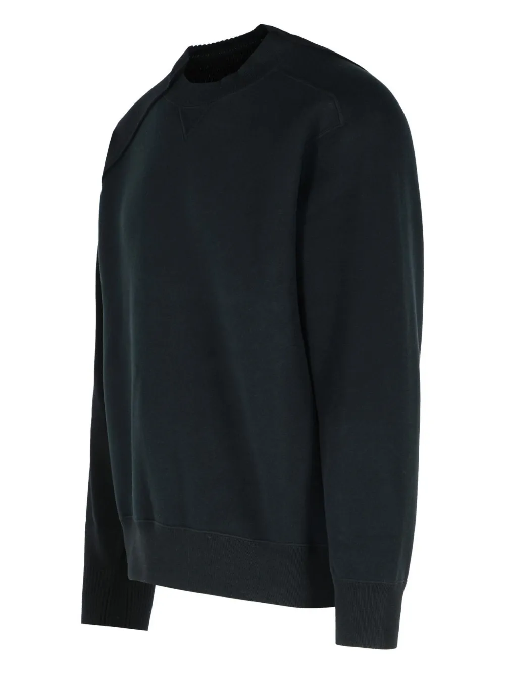 sacai Sweater met wollen vlak Zwart