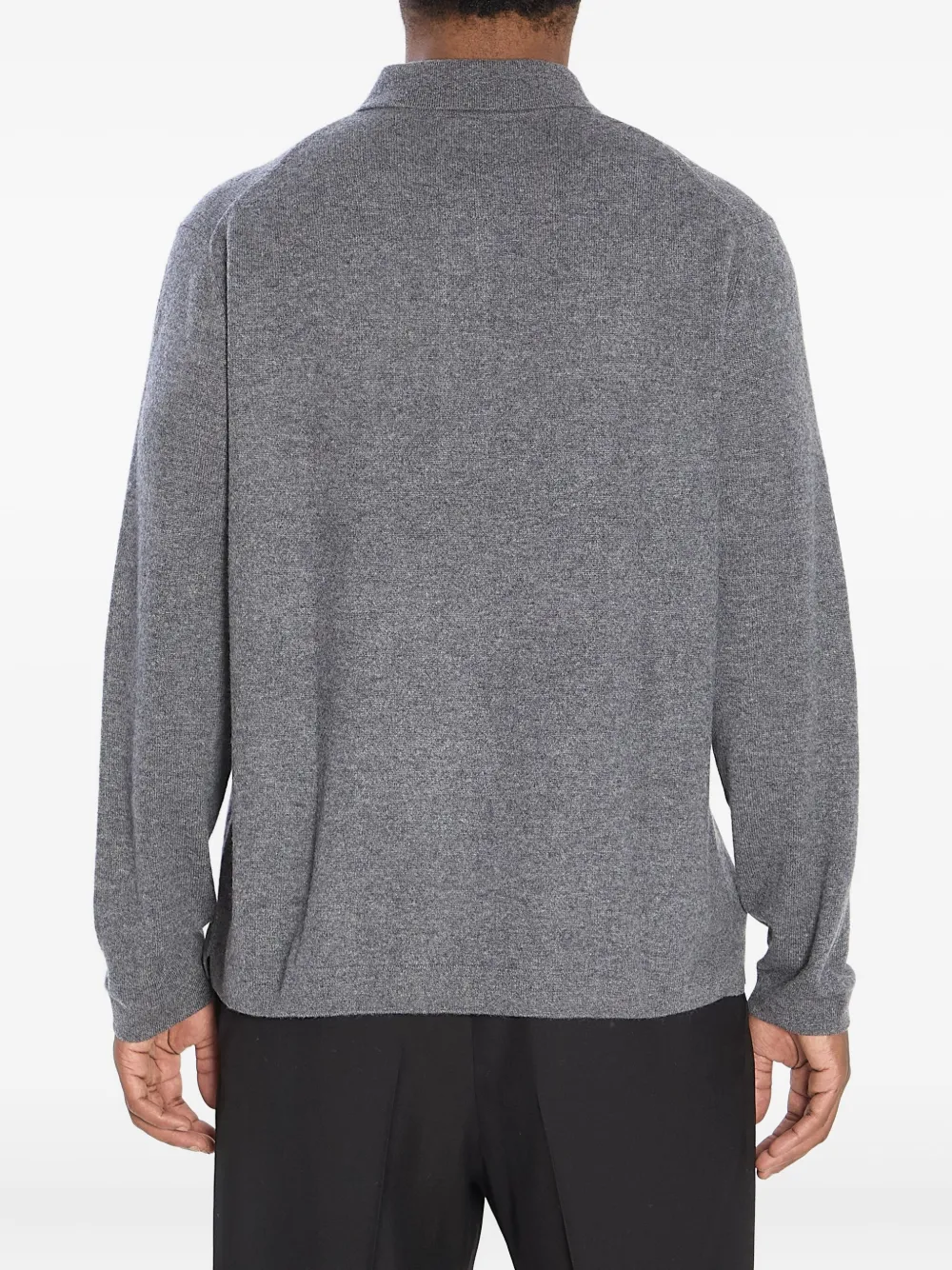 Lisa Yang Emil kasjmier poloshirt Grijs