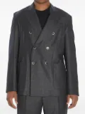Barena Doria Bita peaked-lapels blazer - Black