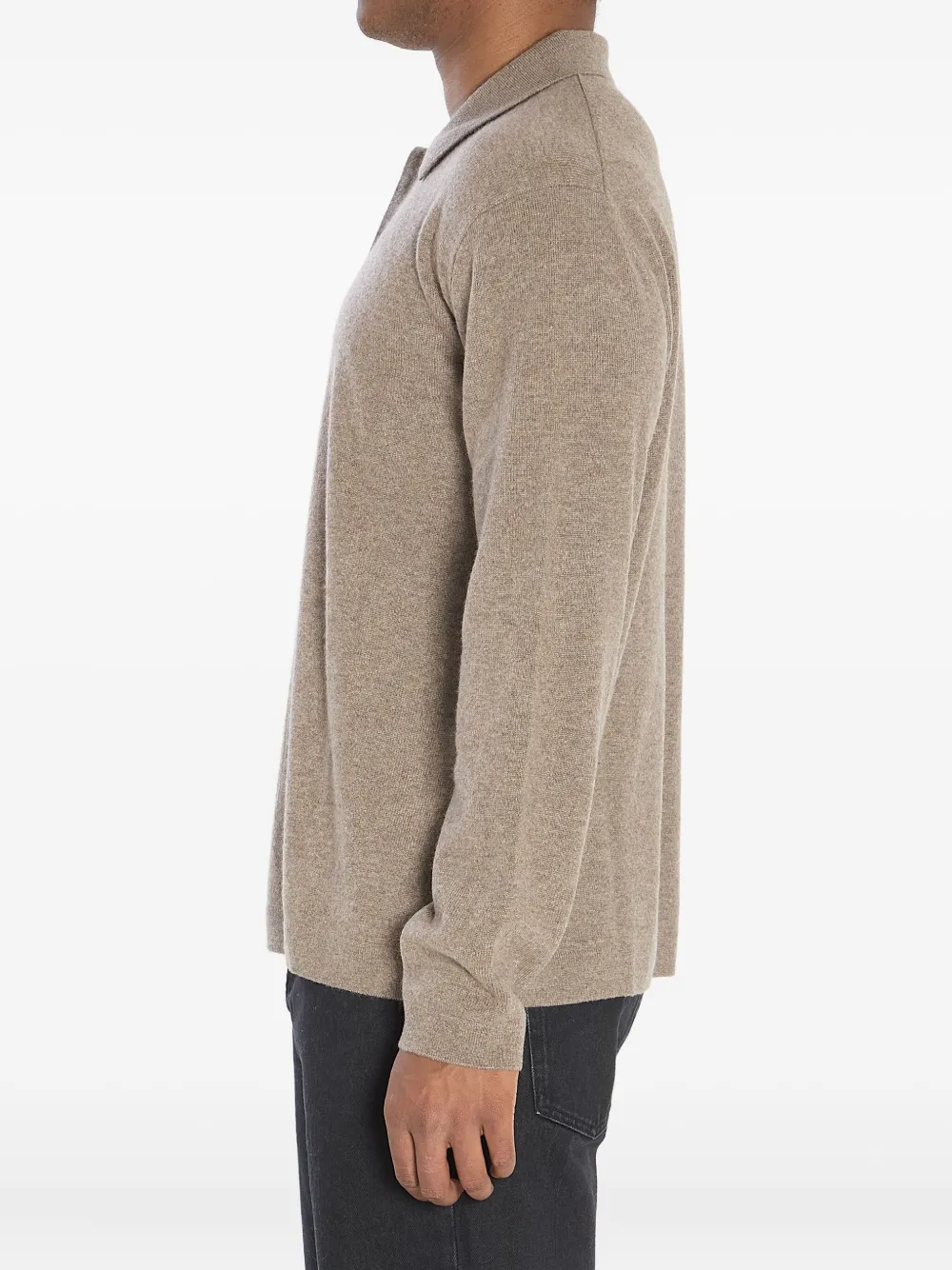 Lisa Yang Emil kasjmier poloshirt Beige