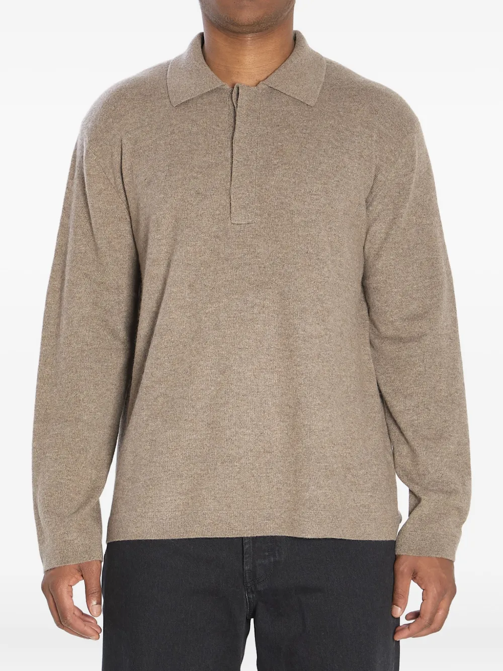 Lisa Yang Emil kasjmier poloshirt Beige