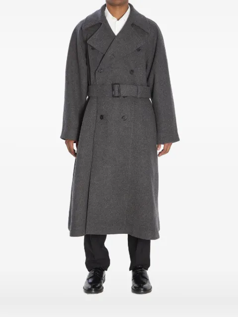 Saint Laurent double-breasted cashmere coat