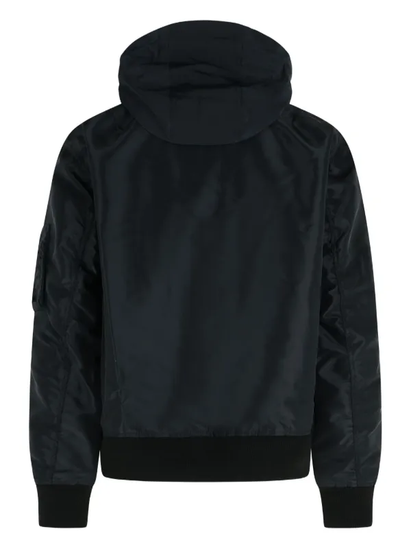 Sacai zip-front Hooded Jacket | Black | FARFETCH FI