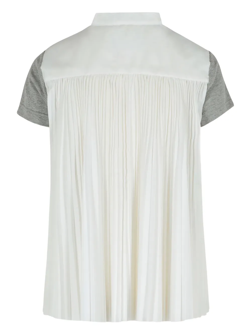 sacai Katoenen T-shirt Grijs