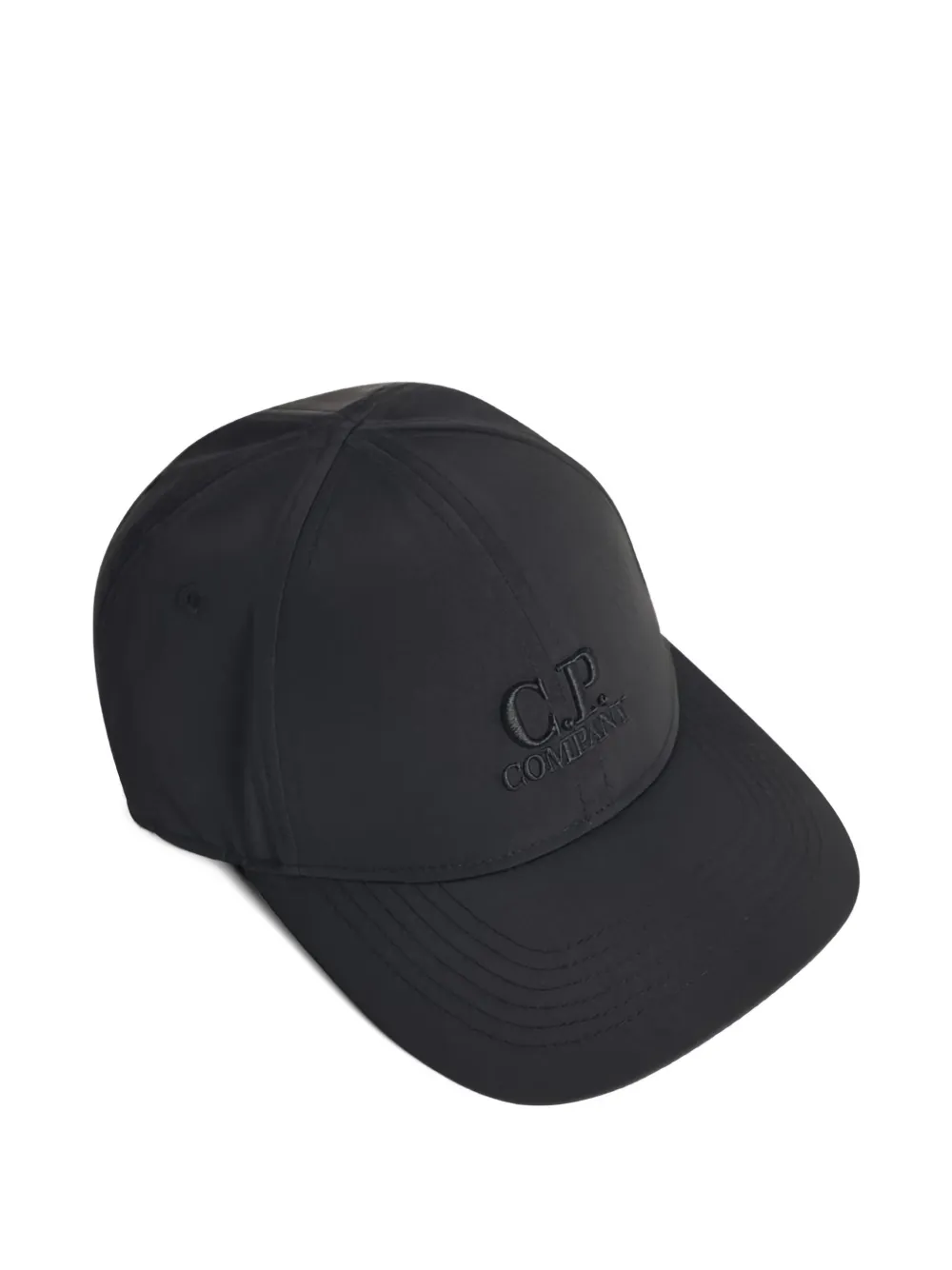 C.P. Company embroidered-logo cap - Zwart