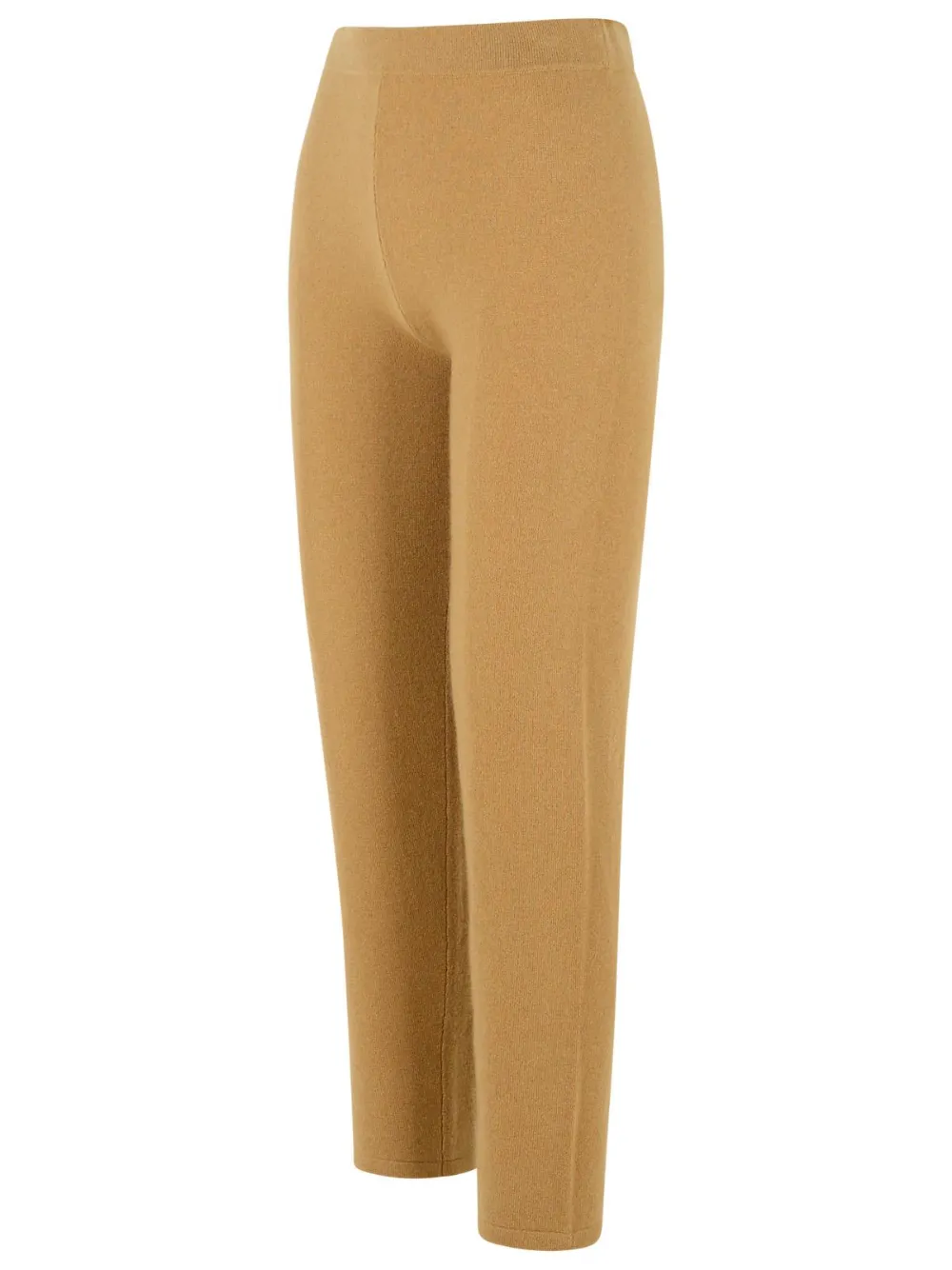 Max Mara Straight broek van kasjmierblend Beige