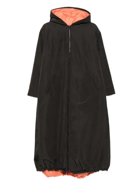 cape concept abrigo con capucha y cordones