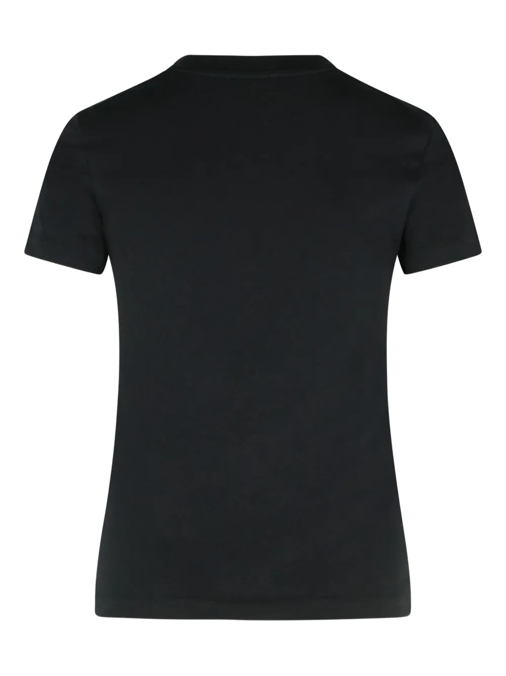 MOSCHINO JEANS Katoenen T-shirt met logoprint Zwart