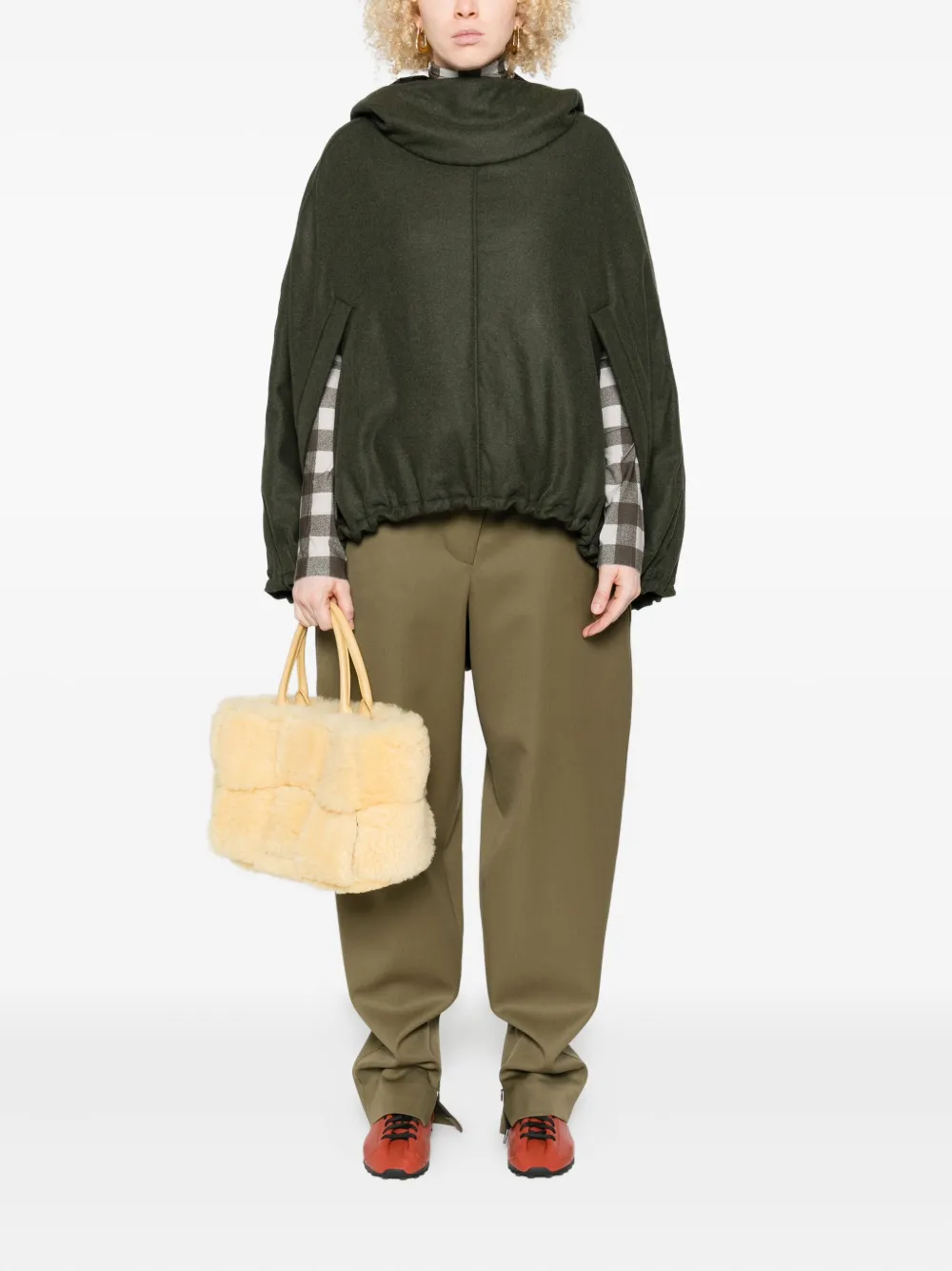 cape concept hooded jacket | Oversized Jackets | Image 2