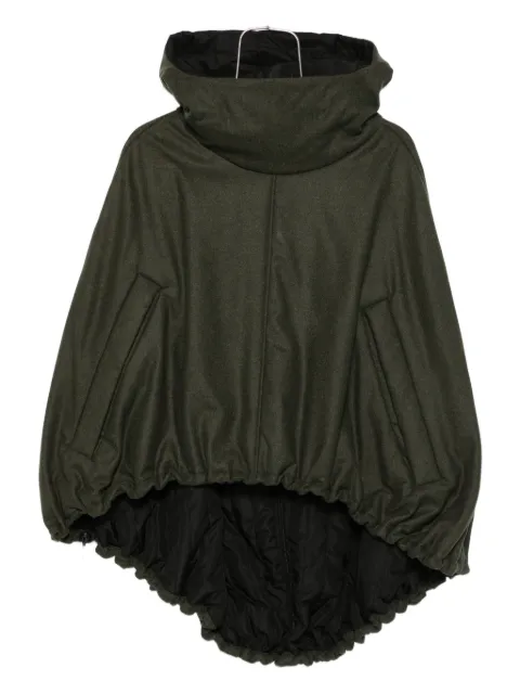 cape concept hooded jacket