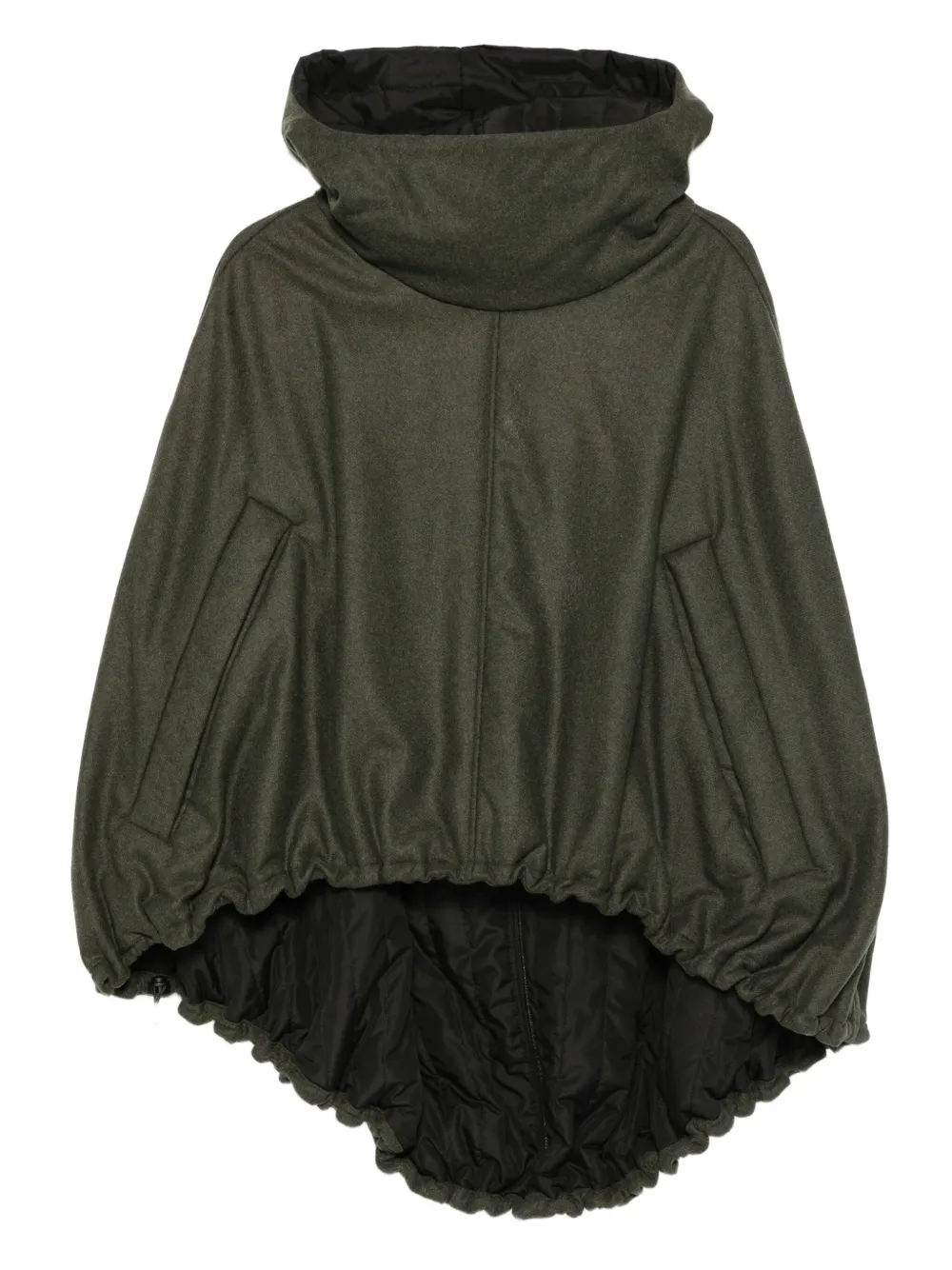 cape concept chamarra con capucha | verde | Image 1