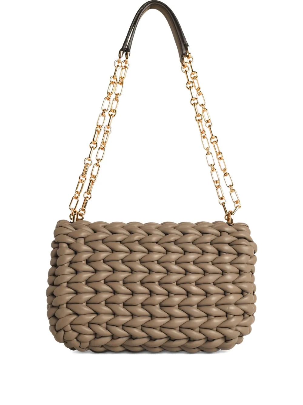 Michael Michael Kors woven chain shoulder bag - ニュートラル Michael Michael Kors woven chain shoulder bag - ニュートラル