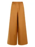 Max Mara elastic-waistband palazzo pants - Brown