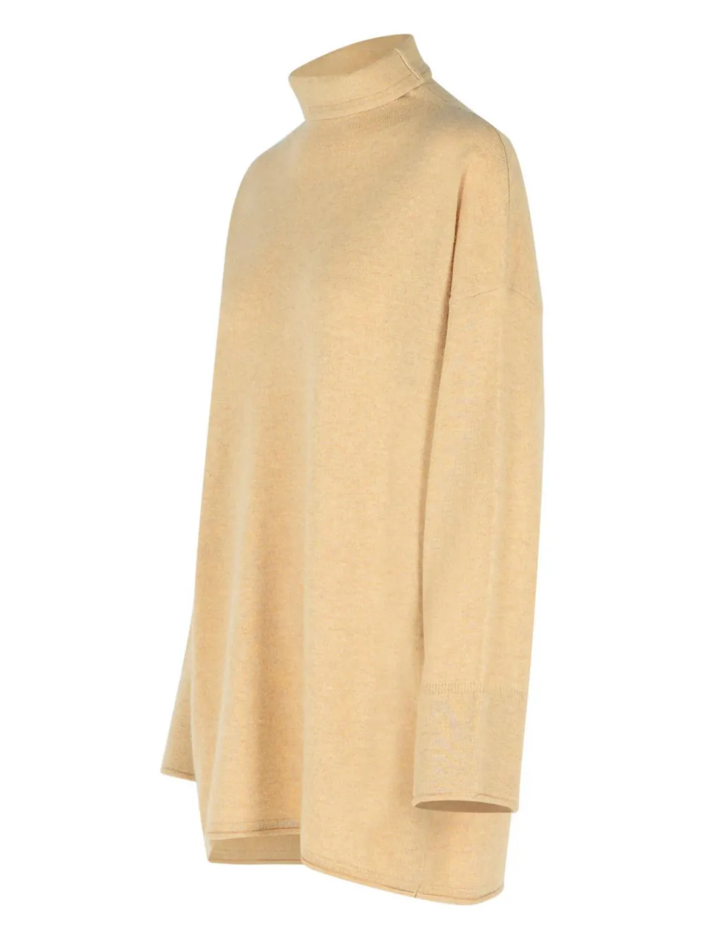 Max Mara Kasjmier trui met hoge kraag Beige