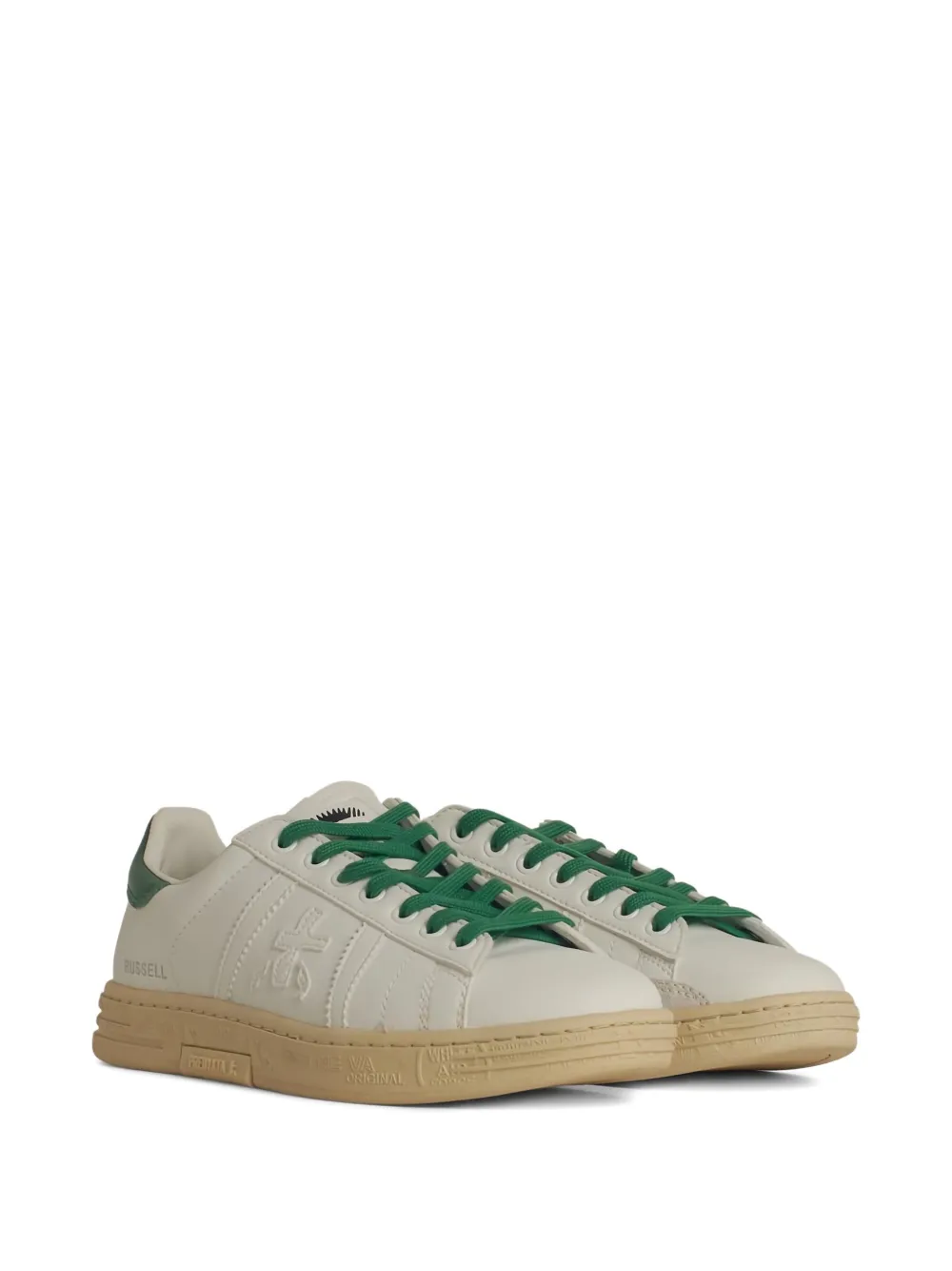 Premiata Russel leather sneakers White