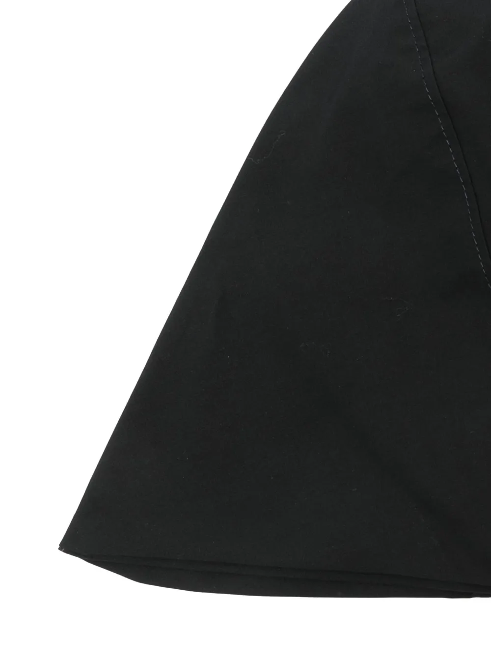 Cape Concept Pointed-end Headscarf In Black