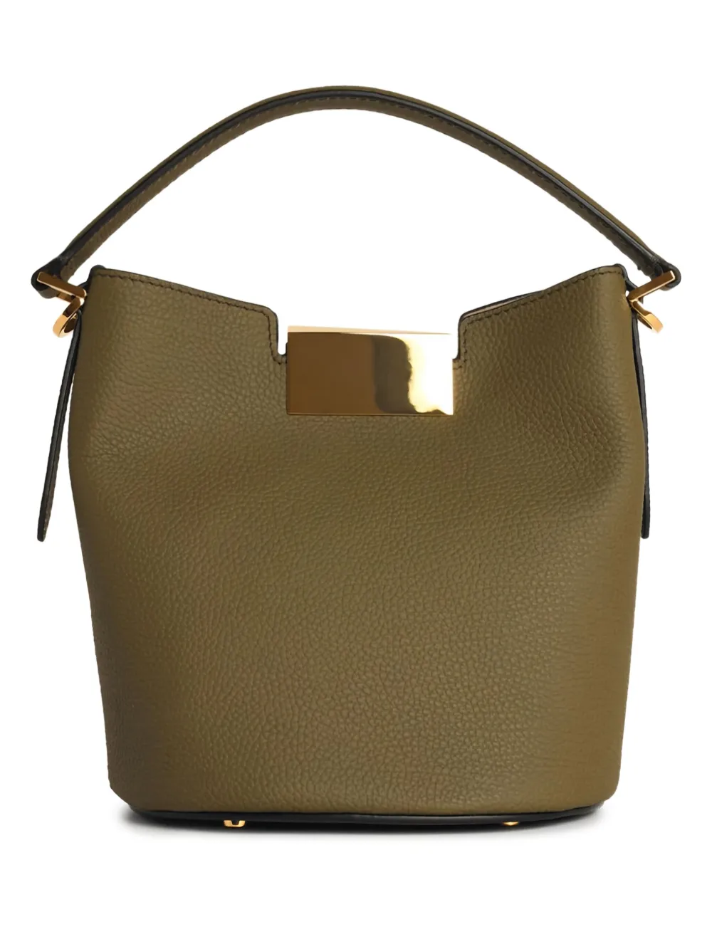 Marni Trunkaroo leren bucket-tas Groen