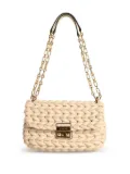 Michael Michael Kors braided chain-strap shoulder bag - Neutrals
