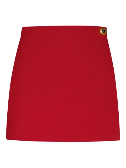 Moschino button-fastening wrap shorts