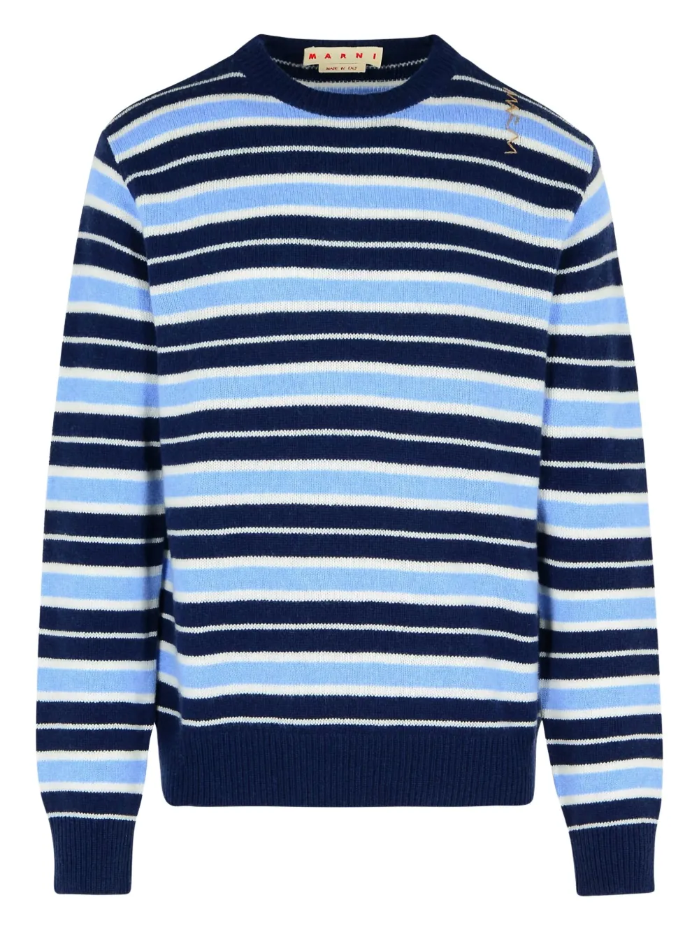Marni Gestreepte trui Blauw