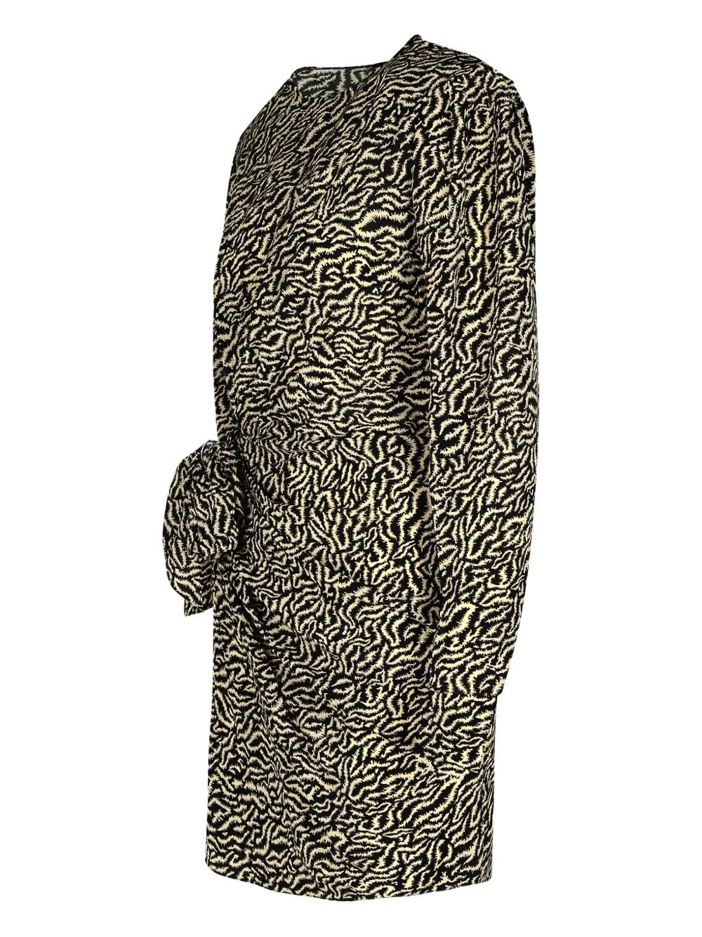 ISABEL MARANT Mini-jurk met patroon Zwart