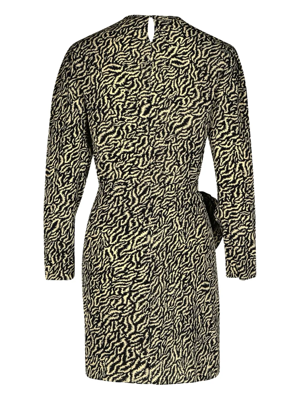 ISABEL MARANT Mini-jurk met patroon Zwart