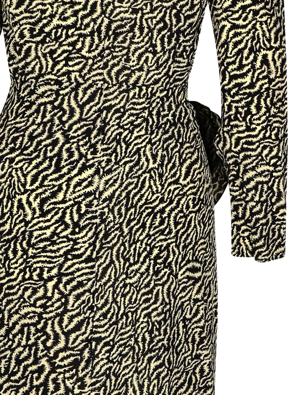 ISABEL MARANT Mini-jurk met patroon Zwart