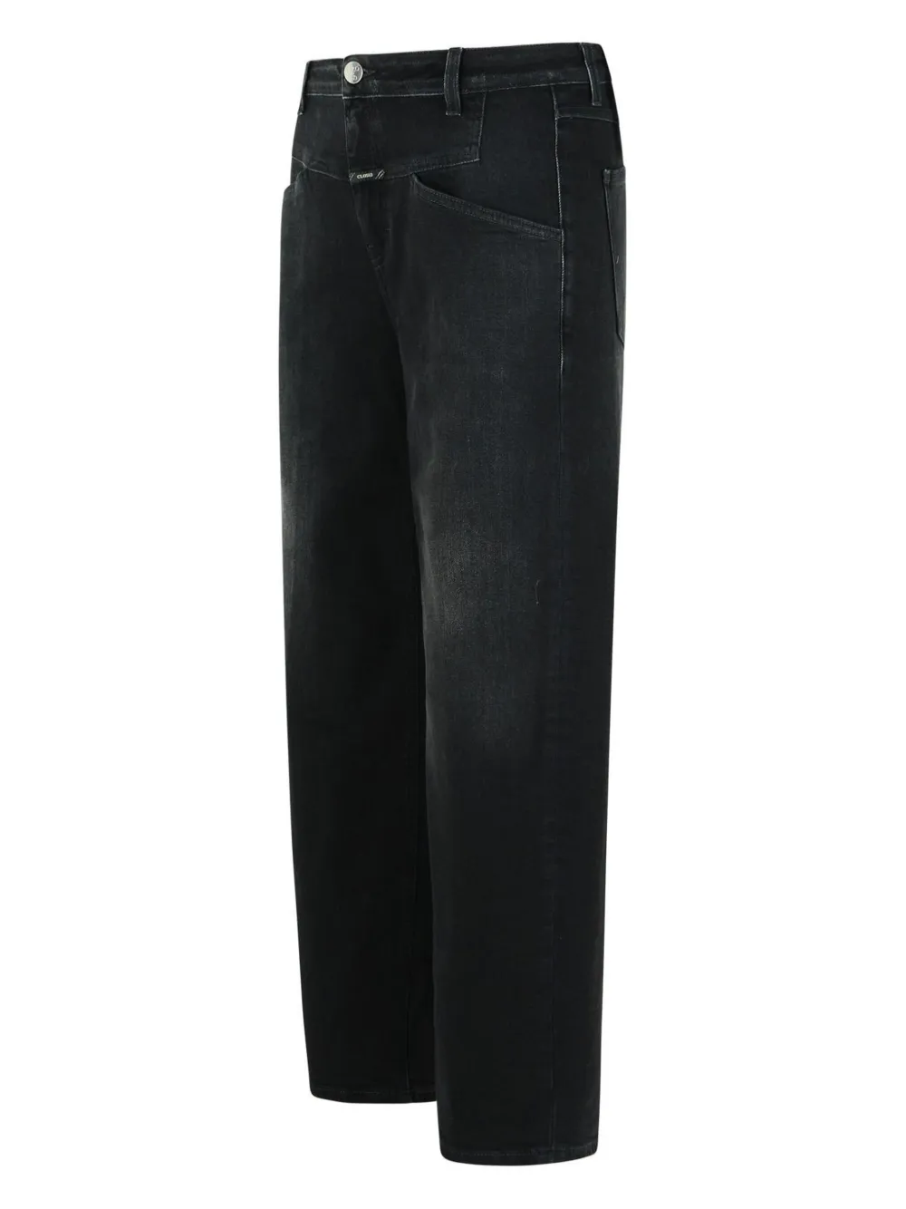 Closed patch-pocket jeans - Zwart