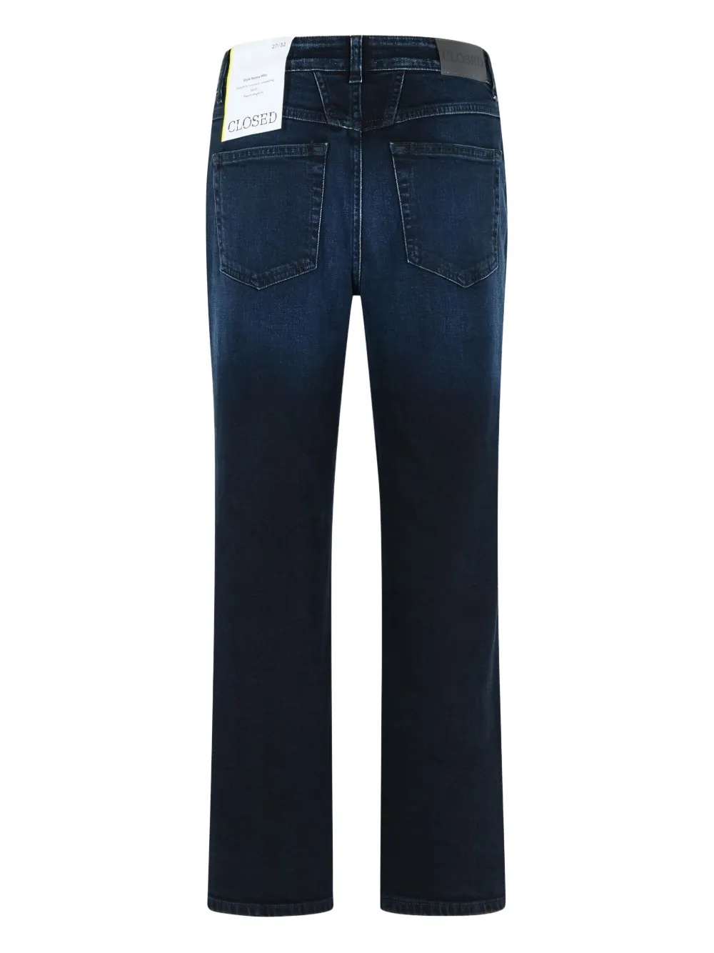 Closed Jeans met vijf zakken en knopen Blauw