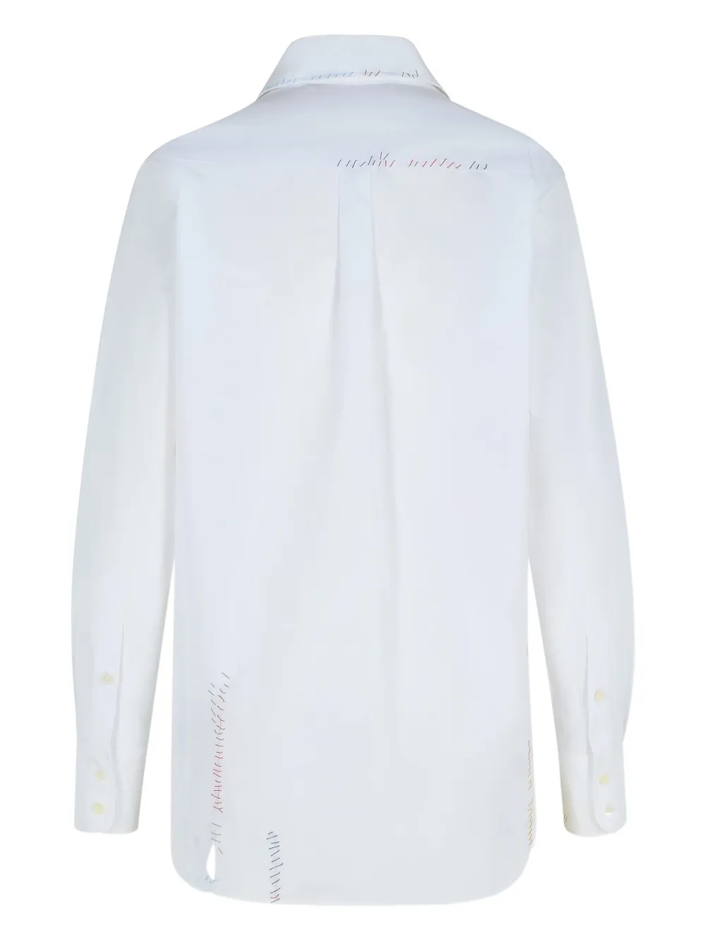 Marni embroidered shirt - Wit