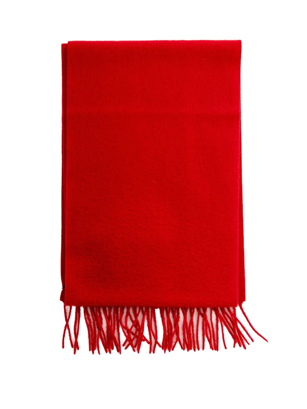 The Row fringed wool scarf - Rood