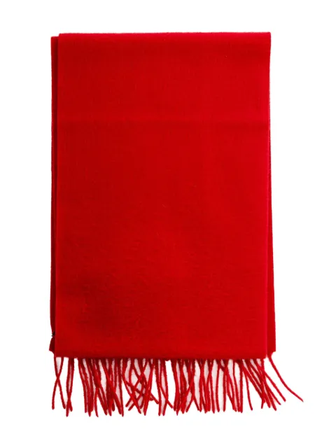The Row fringed wool scarf
