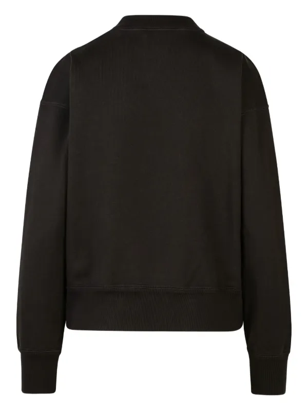 ISABEL MARANT フロックロゴ スウェットシャツ | ブラック