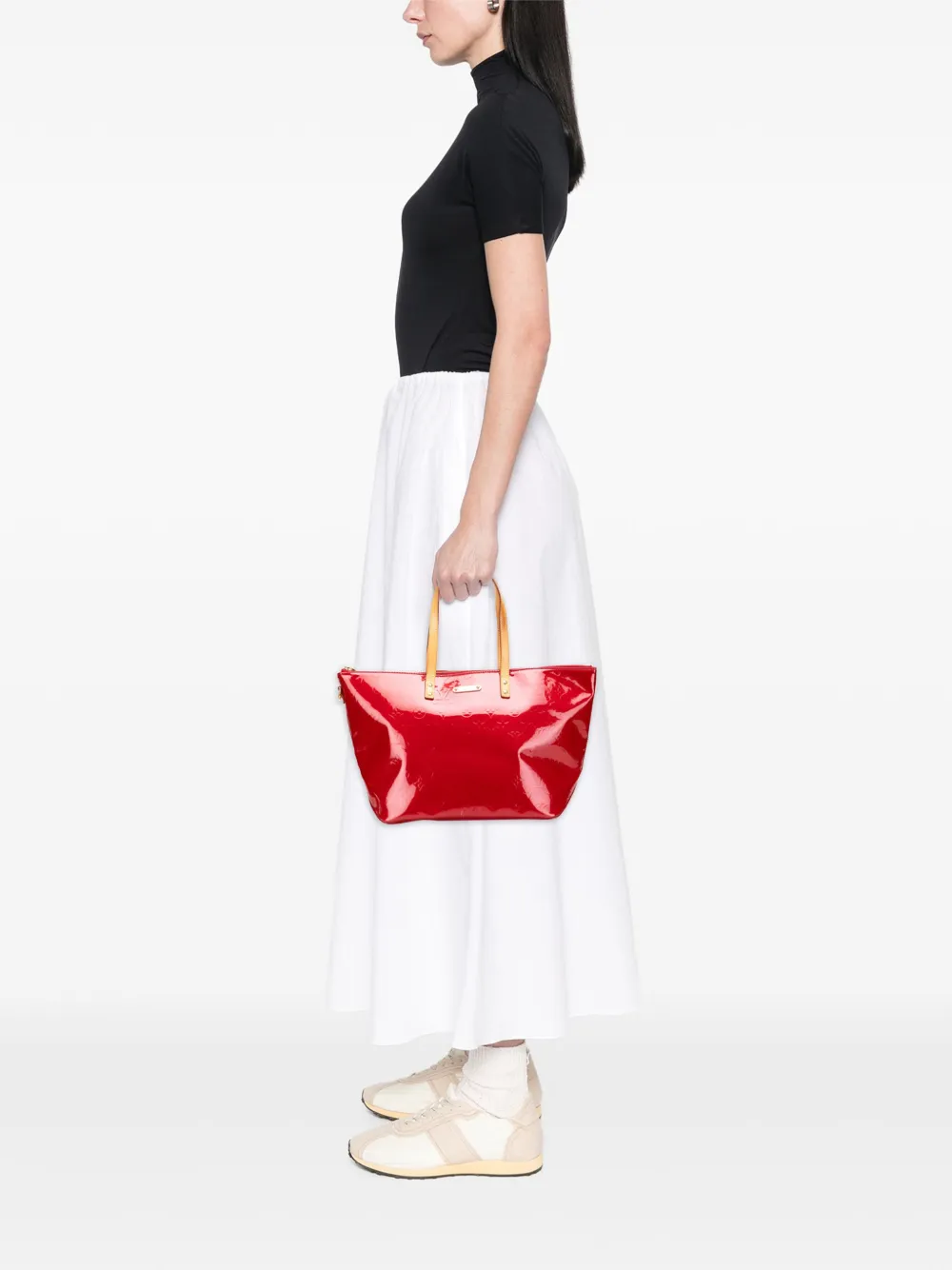 Louis Vuitton Pre-Owned 1990-2025 Monogram Vernis Bellevue GM tote bag | Pre-Owned | Image 2