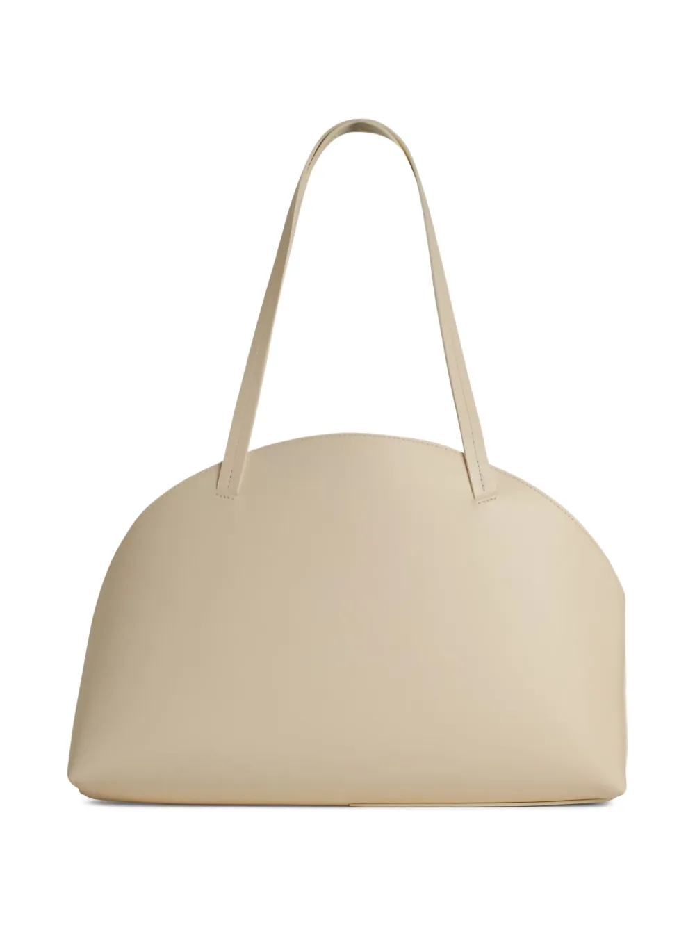 Jil Sander Curve Media shoulder bag - Wit