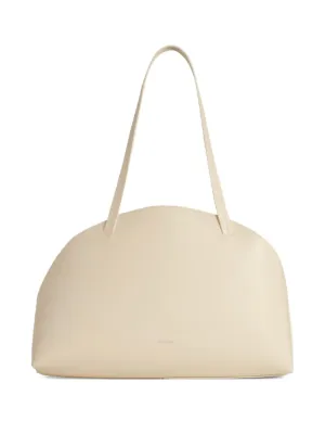 ショルダーバッグ・ポシェット JIL SANDER Ivory Leather Small Empire Shoulder Bag Jil Sander Empire Small leather shoulder bag Jil Sander