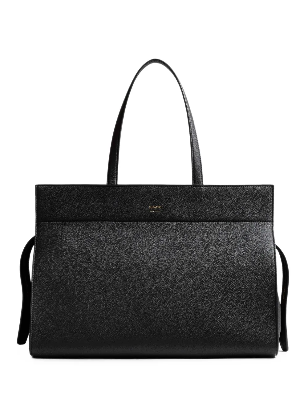 KHAITE double-handle shoulder bag - Nero