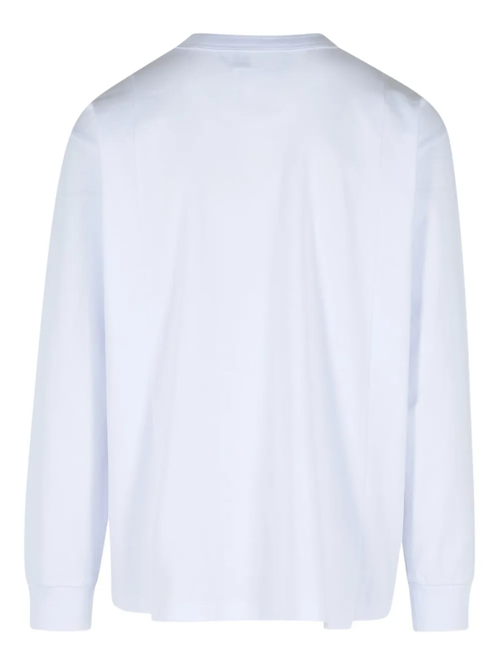 Sacai breast-pocket long-sleeve T-shirt - Wit