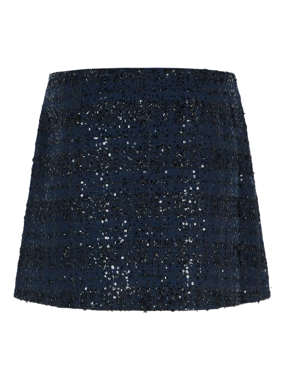 ROTATE BIRGER CHRISTENSEN Rok verfraaid met pailletten Blauw