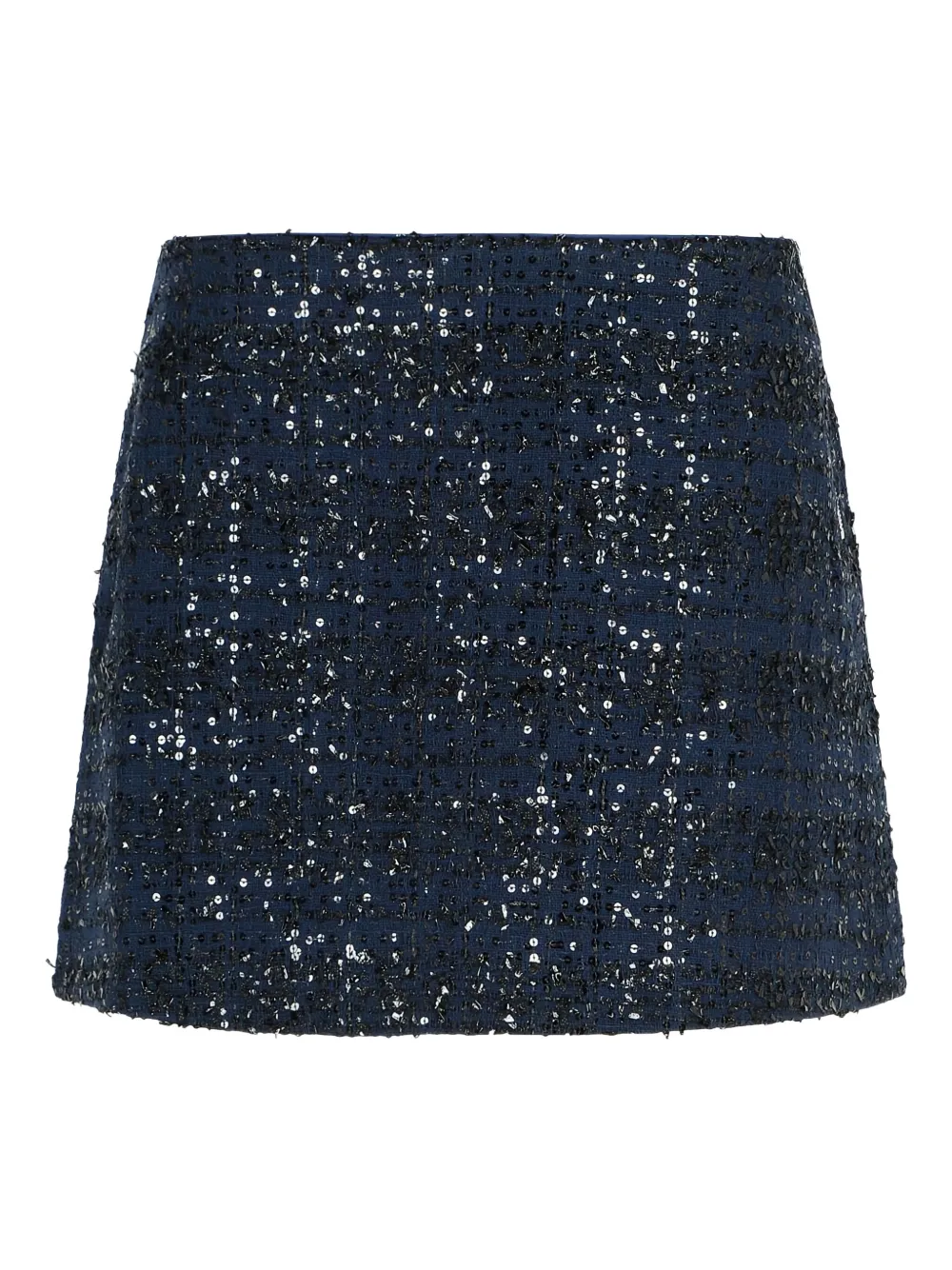 ROTATE BIRGER CHRISTENSEN Rok verfraaid met pailletten Blauw