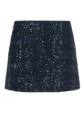 ROTATE BIRGER CHRISTENSEN sequin-embellished skirt - Blue