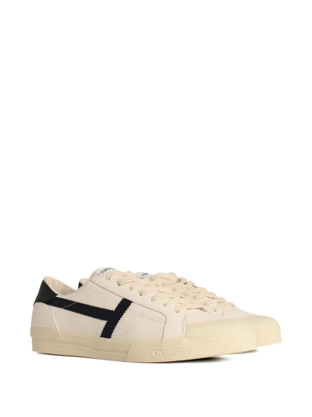 TOM FORD Jarvis leather sneakers Neutrals