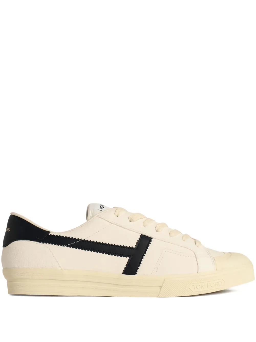 TOM FORD Jarvis leather sneakers Neutrals