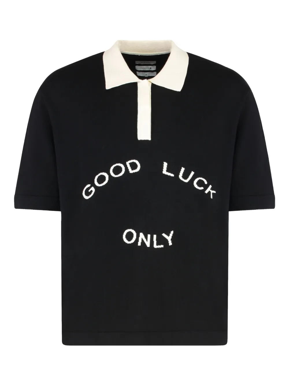 MR. SATURDAY polo à broderies | noir | Image 1