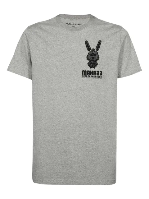 Maharishi rabbit-print cotton T-shirt